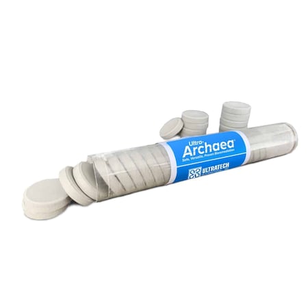 Ultratech Ultra-Archaea Tablets, 20-Billion Clay, 24 Per Tube, 12PK 5252